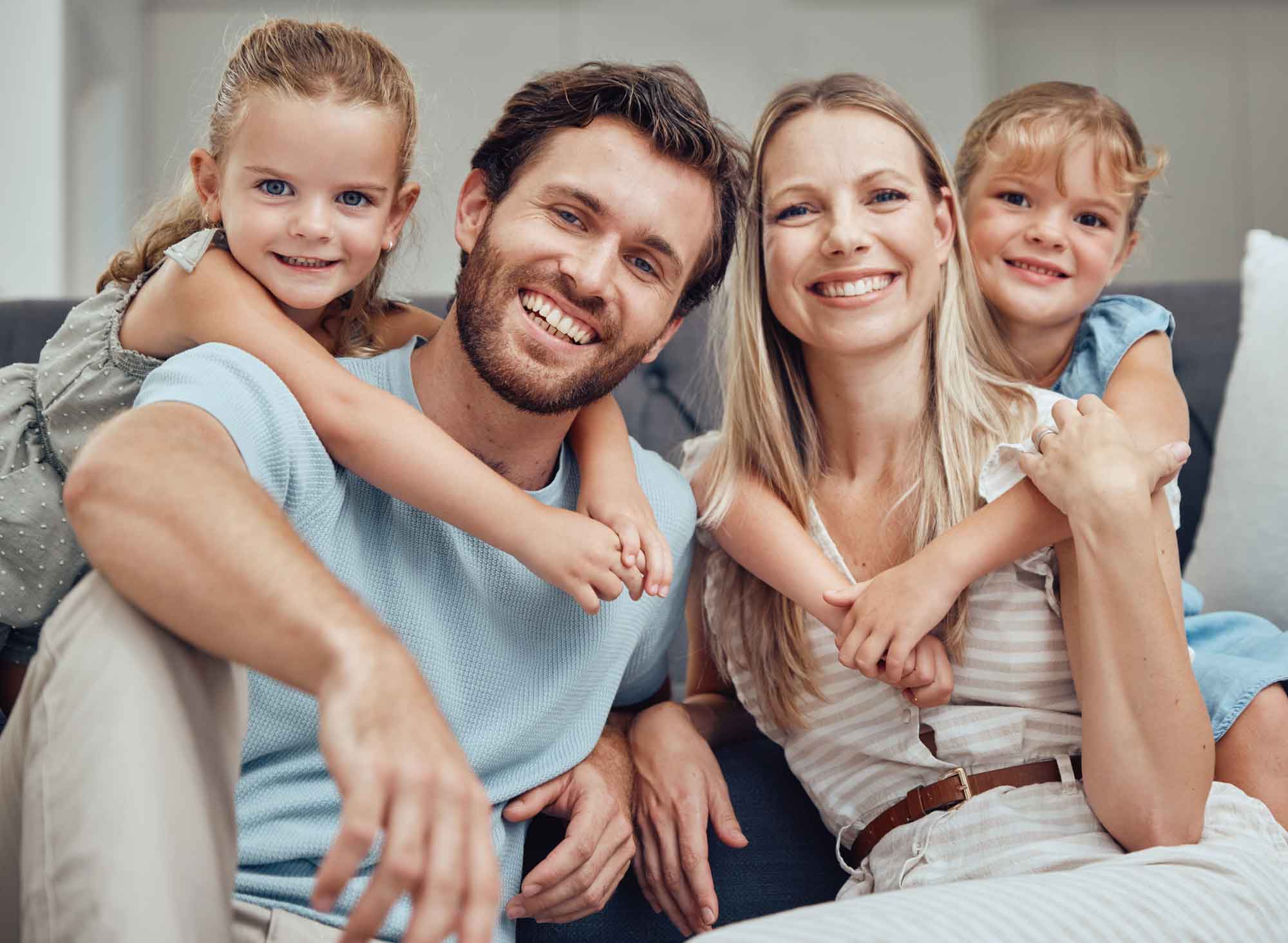 a happy family
